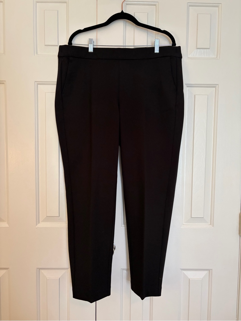Liverpool Black Ankle Ponte Pants